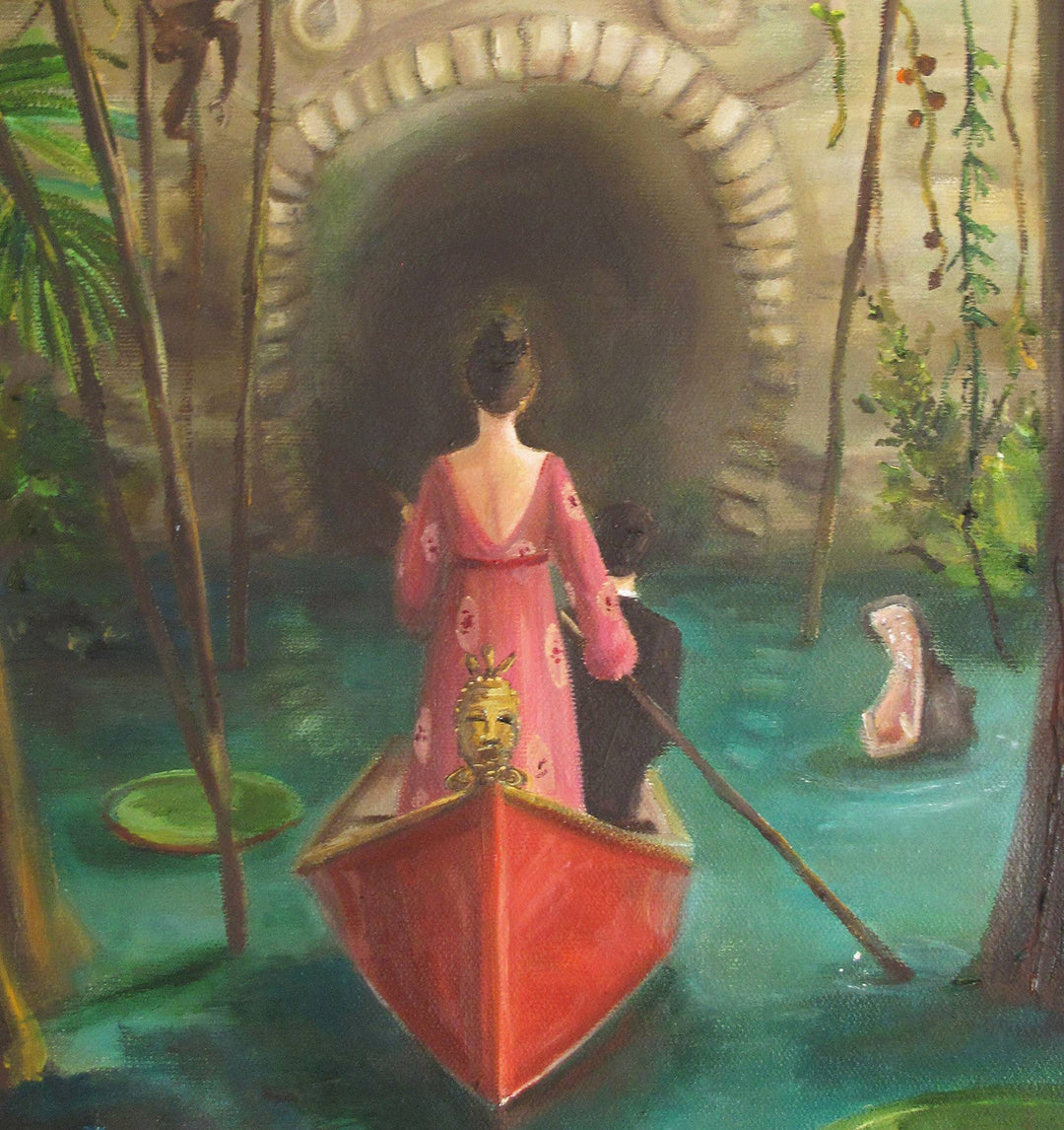 Janet Hill Studio - The Kidnapping of Edward Pink. Part 18. 8.5"x11" Art Print