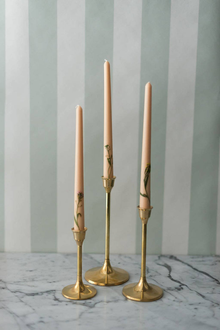 The Garden Taper Candles- Set of 3