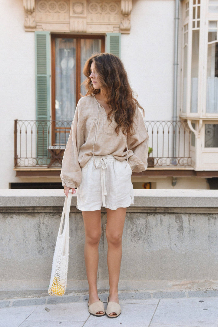 The Meadow Blouse // Rye- ON SALE