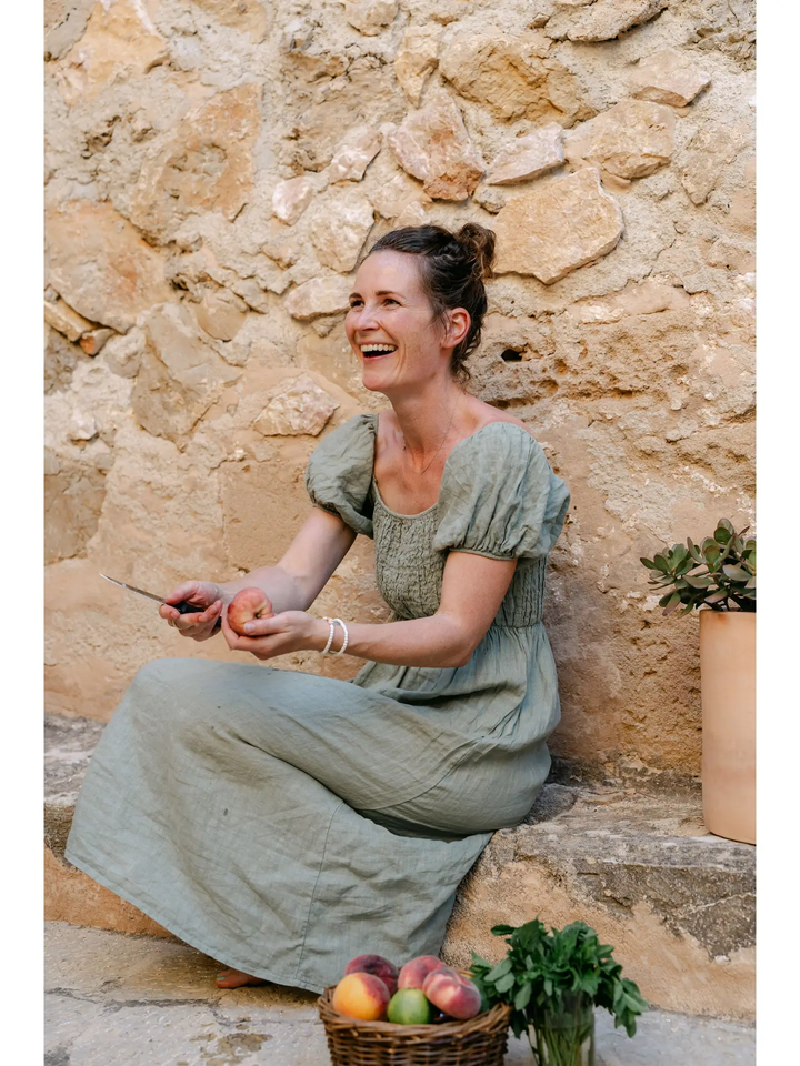 The Menorca Dress // Sage