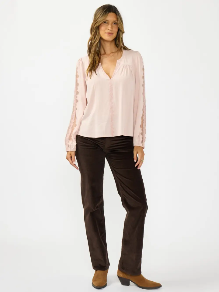 The Rosalie Embroidered Blouse — Preorder