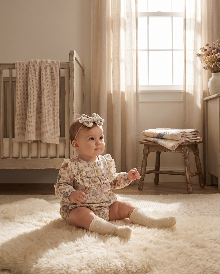 The Siena Floral Romper Set