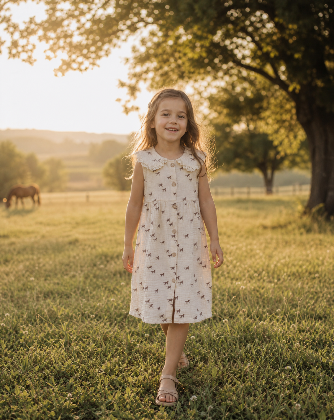 The Wild Horses Muslin Dress